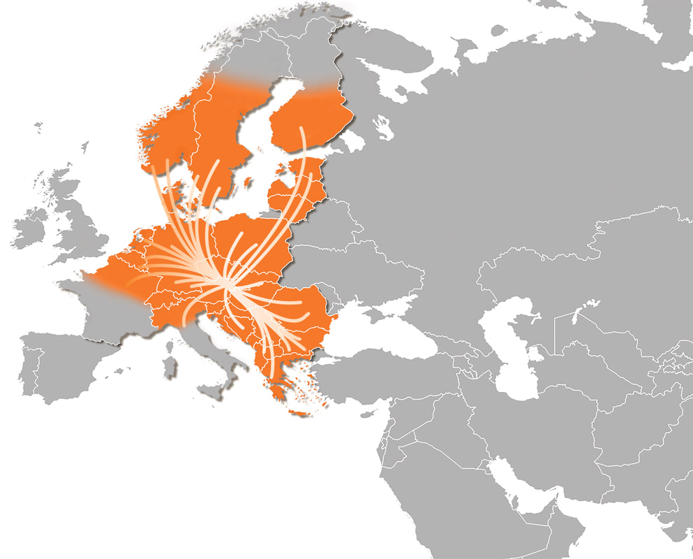 UnitCargo Logistics Service Corridor from Scandinavia to Balkans and Beyond